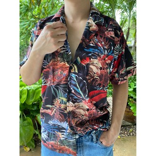 🌴เสื้อเชิ้ตฮาวาย🌴 ราคาถูก #D008