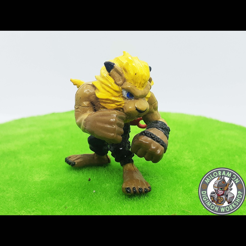[DIGIMON][BANDAI] ฟิกเกอร์ PVC Digimon วินเทจ Bandai HT Leomon กรงฟิกเกอร์ญี่ปุ่น