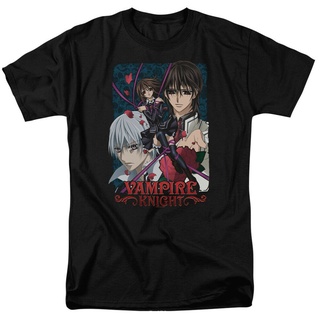 [S-5XL]เสื้อยืดผ้าฝ้าย 100% พิมพ์ลาย Vampire Knight Anime Manga Lovers สําหรับผู้ใหญ่ LHZY