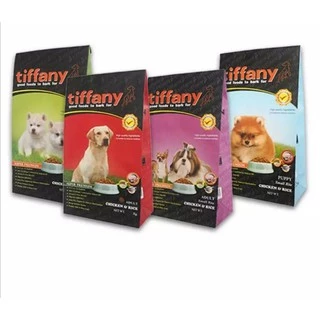 Tiffany ทิฟฟานี่​ 15กก.อาหารสุนัข​ ชนิดเม็ดระดับพรีเมียม ประกอบที่สำคัญคือ โปรตีน ไขมัน วิตามินและแร่ธาตุที่เหมาะสม
