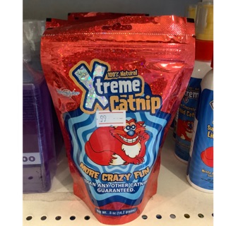 X-treme catnip 100%สำหรับให้แมวเล่นผ่อนคลาย