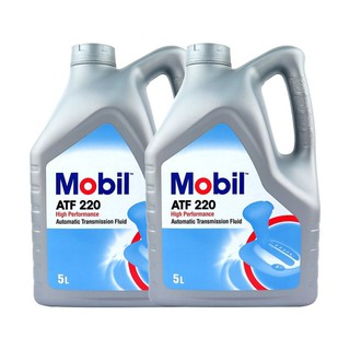 MOBIL น้ำมันเกียร์ออโต้ ATF-220 5 ลิตร (2 แกลลอน)