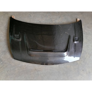 Carbon Plus ฝากระโปรงคาร์บอน ไฟเบอร์ - คาร์บอน เคฟล่า HONDA Civic FD  (ลายสอง)