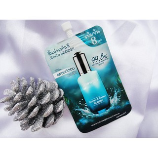 SNOWGIRL Squalane &amp; Plankton Booster 8ml. x 6pcs สโนว์เกิร์ล สควาเลน แอนด์ แพลงก์ตอน บูสเตอร์