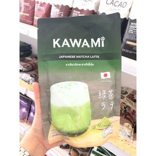 KAWAMI คาวามิมัทฉะลาเต้ญี่ปุ่น Matcha Latte Powder 100% 250G