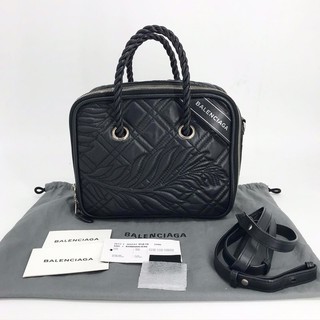 balenciaga blanket bag used