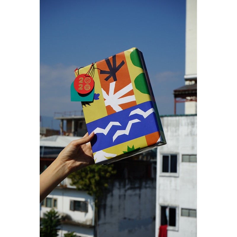 PTP- กระดาษห่อของขวัญ - 09 Holiday