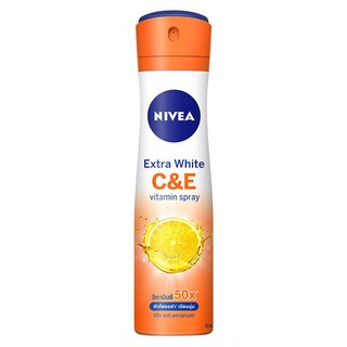 150ml.นีเวียสเปรย์-ดีโอเอ็กตรา้ ไวท์C&amp;E.84189