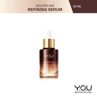 Y.O.U  Golden Age Refining Serum 20ml รักษาความสมดุลของน้ำมันและน้ำบนผิวรวมถึงลดการเกิดริ้วรอย