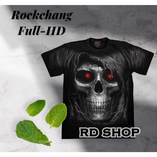 เสื้อยืด กะโหลก เรืองเเสง งาน Rockchang full-HDเรืองเเสง เเบรนด์เเท้ By RD-Shop T-shirts