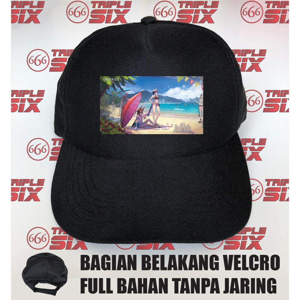 หมวกเบสบอล Arknights Summer Amiya Chen Ifrit Velcro