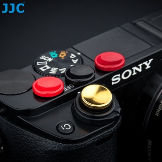 JJC ปุ่มกดชัตเตอร์ โลหะ ทองเหลือง 3M สําหรับ Fujifilm X-S10 X-T100 X-A20 Sony A1 A7C ZV-1 A7III A7II A7S III A6600 RX100 Series และอื่นๆ