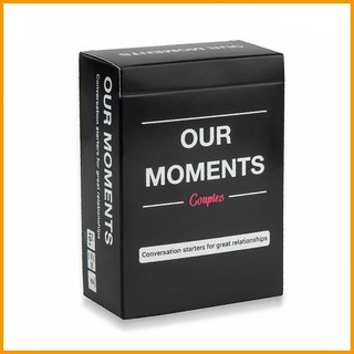 【HOUMI】OUR Moments Card Game ของเล่นเกมการ์ดเกมสำหรับคู่รัก