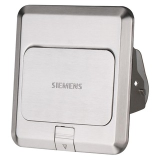 เต้ารับฝังพื้น SIEMENS 5UH8 491-3NC01 สีเงิน POP-UP 5UH8 491-3NC01 SILVER SIEMENS