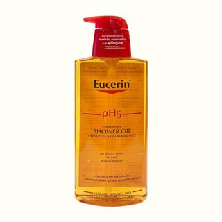 Eucerin pH5 Skin Protection Shower Oil ยูเซอรีน พีเอช5 สกิน โพรเทคชั่น ชาวเวอร์ออยล์ 400ml.