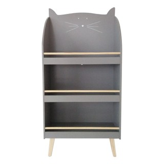 Shelf KID CABINET FURDINI MEOW 720125 GREY Multipurpose furniture Home &amp; Furniture ชั้นวางของ ชั้นวางของเด็ก FURDINI MEO