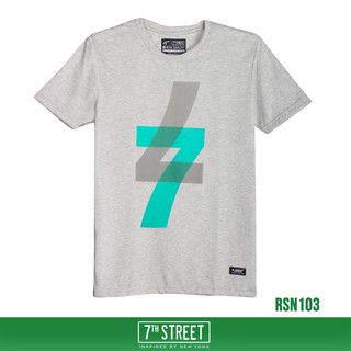 7th Street เสื้อยืด รุ่น RSN103 ทอปเทา ของแท้ 100%