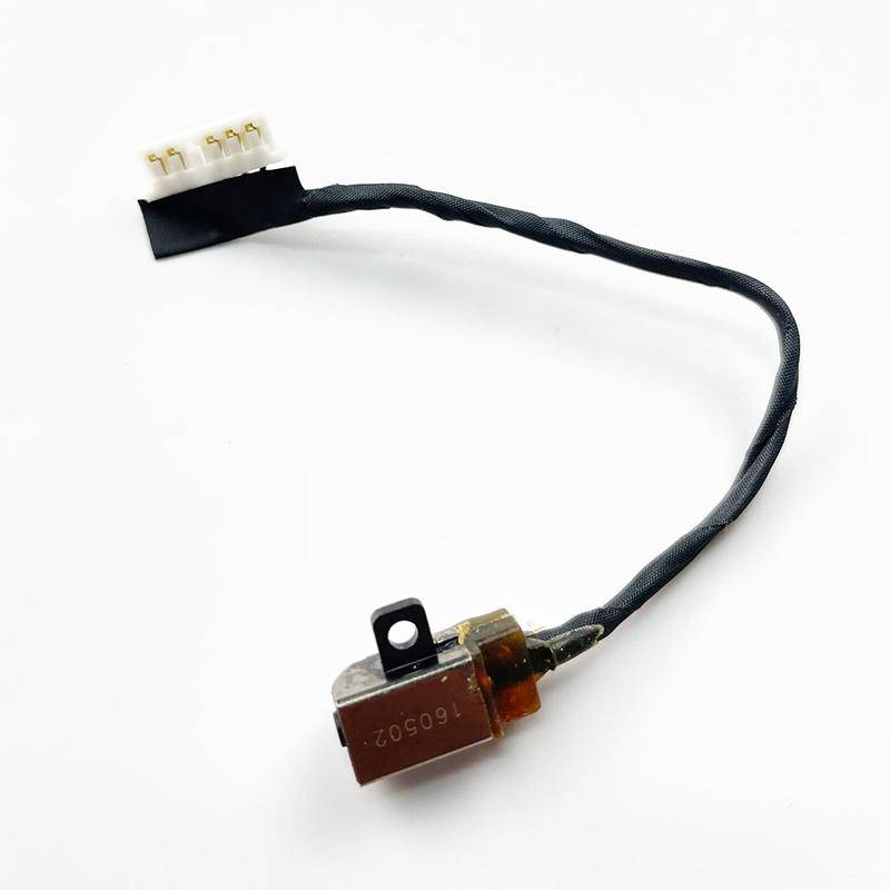DC Power Jack พร้อมสายสําหรับ Dell Inspiron 15 5570 5575 17 5770 P75F แล็ปท็อป DC-IN Flex Cable 02K7
