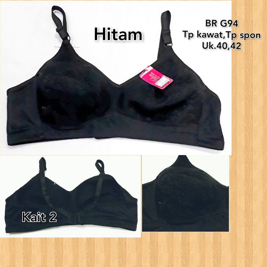 BR G94 BRA ไม่มีลวด ไม่มีฟองน้ํา