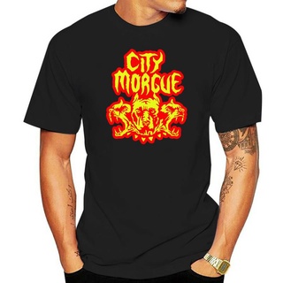 เสื้อยืดผ้าฝ้ายพิมพ์ลายแฟชั่น เสื้อกันหนาว มีฮู้ด ลาย CITY MORGUE ZILLAKAMI สไตล์สตรีท สําหรับผู้ชาย และผู้หญิง