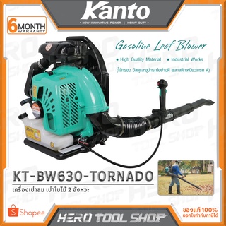 KANTO เครื่องเป่าลม เป่าใบไม้ เบนซิน 2 จังหวะ (Gasoline Leaf Blower) รุ่น KT-BW630-TORNADO