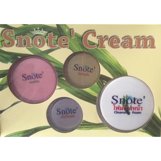 สโนเต้ ครีม Snote Cream มาครบเซ็ทยกชุดใน1 กล่อง ทั้งกลางวันและกลางคืน