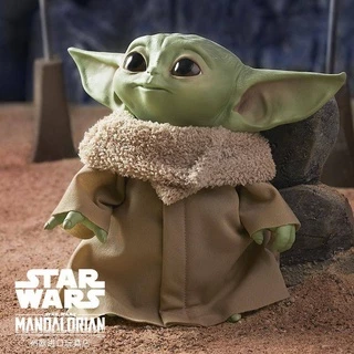 ตุ๊กตาฟิกเกอร์ Star Wars Yoda The Grogu Pvc ขนาด 28 ซม. ของเล่นสําหรับเด็ก
