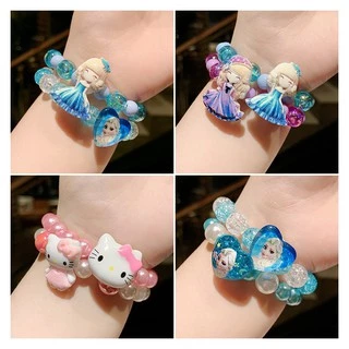 [Frozen] สร้อยข้อมือแฟชั่น ลายการ์ตูน สําหรับเด็กผู้หญิง | เครื่องประดับเด็ก