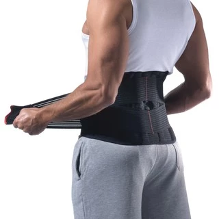 ที่คาดเอว Standard Back Support เข็มขัดพยุงหลัง พยุงเอว แก้ปวดหลัง ป้องกันบาดเจ็บ ขนาด L
