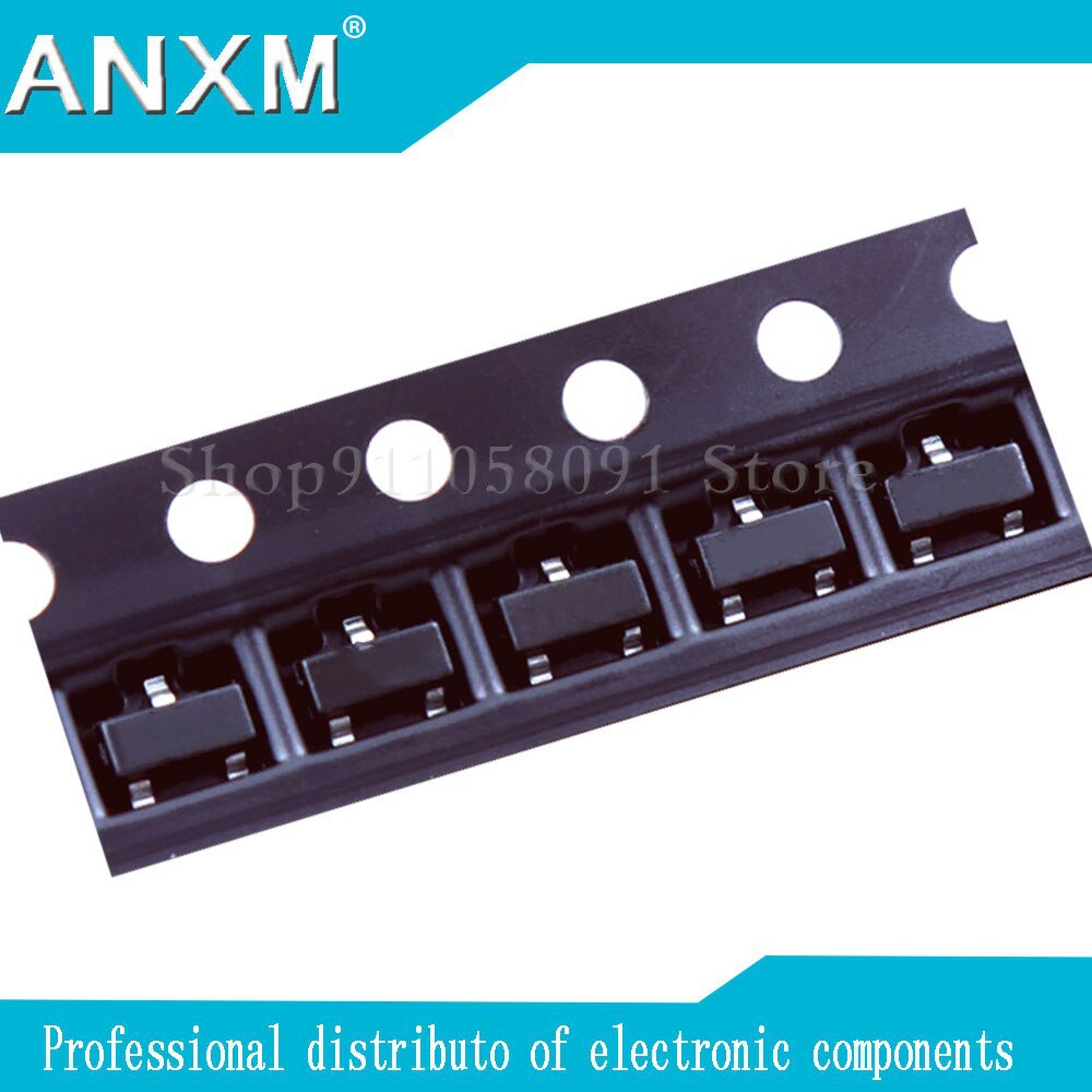 100PCS ทรานซิสเตอร์ 2N2222 1P SOT23 2N2222A SOT-23 SMD IC ใหม่และต้นฉบับ