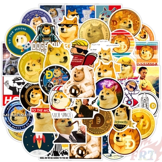 ❉ Dogecoin Series 02 สติ๊กเกอร์ ❉ 50Pcs/Set DIY Fashion Luggage Laptop Skateboard Decals Doodle สติ๊กเกอร์