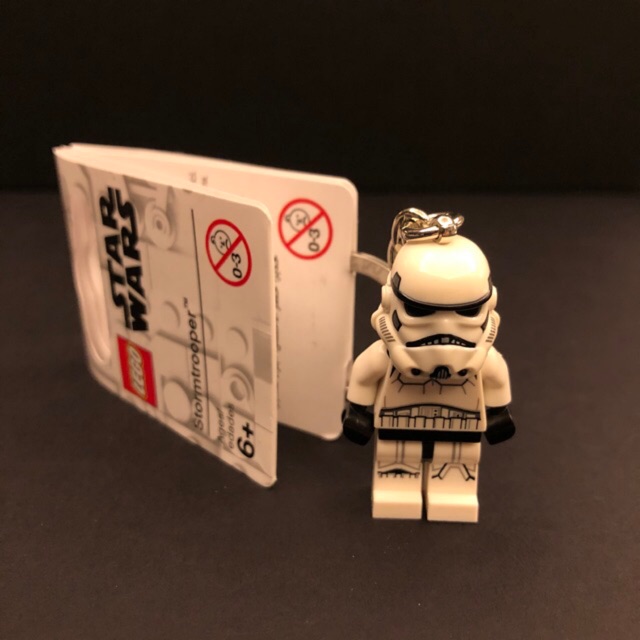 (ของแท้) พวงกุญแจ LEGO  STAR WARS - Stormtrooper (853946)