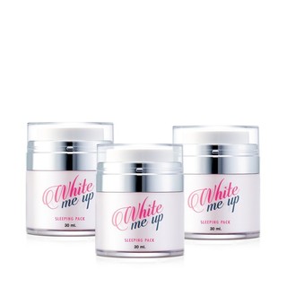 Kiss Skincare Malissa White Me Up Sleeping Pack 30ml.(3 กระปุก)