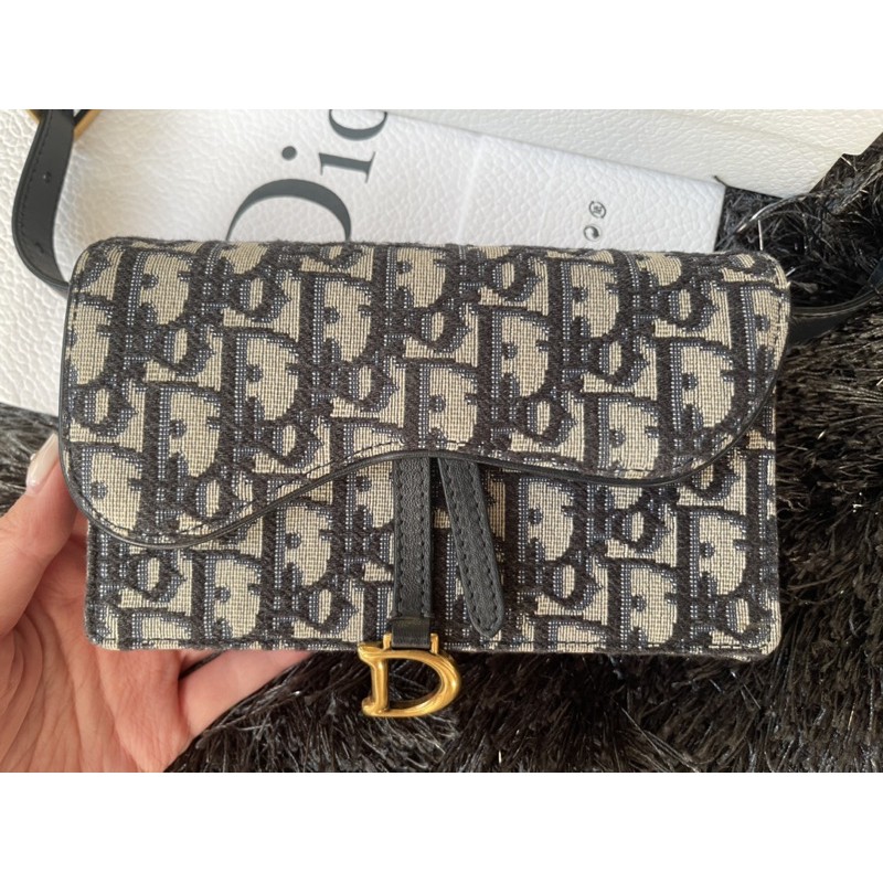 Dior Oblique Saddle Belt Bag มือ2 ThaiPick