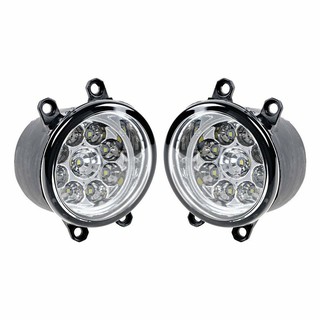 โคมไฟตัดหมอก 9 LED สำหรับ Toyota Corolla Camry Yaris Lexus Avalon Yaris