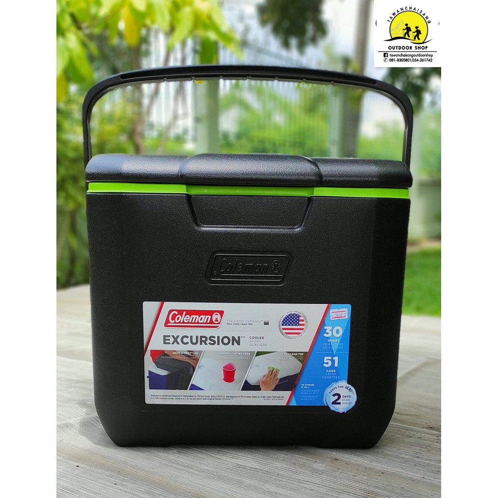 Coleman EXCURSION COOLER 30 QT ( 28.4 ลิตร)