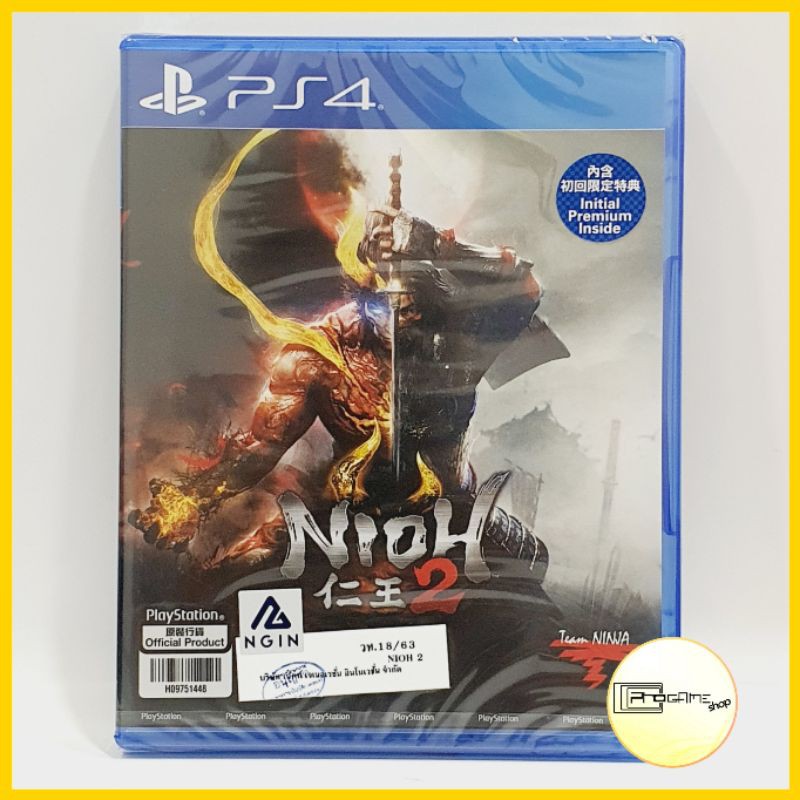Nioh 2 ps4 zone3 มือหนึ่ง พร้อมส่ง