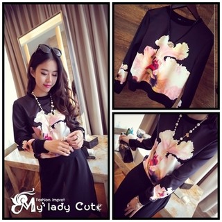 เสื้อแขนยาวแฟชั่นใส่สบายๆ