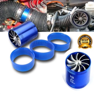 ◄☢♦itechcool♦F1-Z Car Air Intake Turbine Refit Turbo Gas Fuel Saver Fan Turbo Supercharger