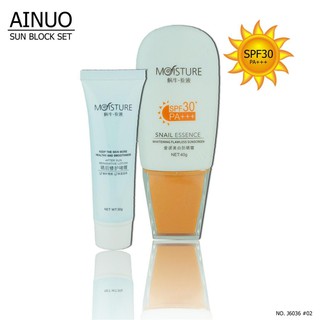 เซตกันแดด SPF30 PA++ AINUO : Sun Block Set j6036-02