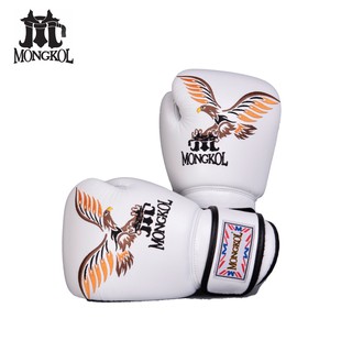 🇹🇭  (หนังแท้/รุ่น3D Eagle) นวมหนังแท้ นวมชกมวย นวมต่อยมวย นวมซ้อม นวมนักมวย // Premium genuine leather Boxing Glove