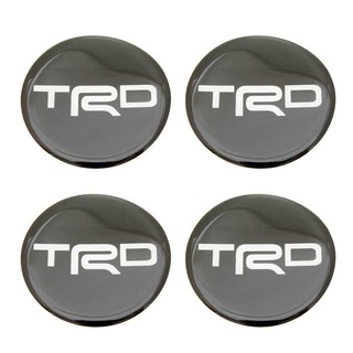 52mm. สติกเกอร์ TRD สติกเกอร์ติดดุมล้อ สติกเกอร์เรซิ่น กว้าง 52 มิล.(5.2เซนติเมตร)