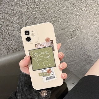 เคสป้องกันโทรศัพท์มือถือ แบบนิ่ม ลายการ์ตูน สําหรับ Apple Iphone 11pro 678plus xs xr 12 14promax 13