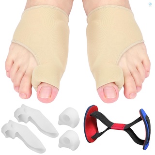 7pcs Bunion Corrector Set Bunion Relief Protector Sleeves Kit Toe Separators Spacers Straighteners Set