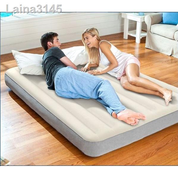 จัดส่งที่รวดเร็ว♣INTEX ที่นอนเป่าลม ที่นอน Deluxe Single-High Airbed