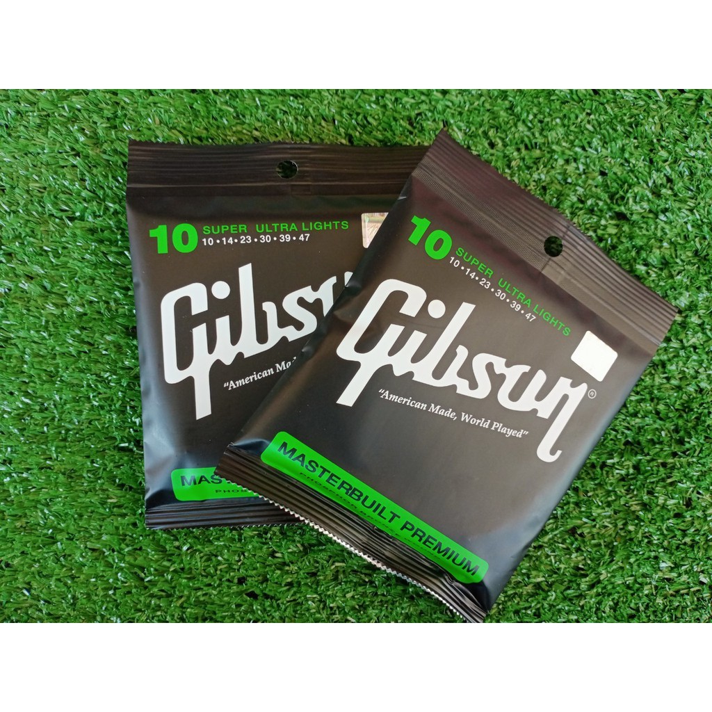 สายกีต้าร์ Gibson โปร่งแบบชุด เบอร์10