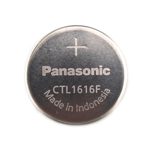 New Original Battery For Panasonic Solar CTL1616F CTL1616 Rechargeable Battery Button Coin Batteries