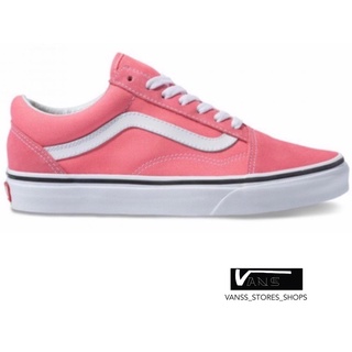 VANS OLD SKOOL STRAWBERRY PINK TRUE WHITE SNEAKERS สินค้ามีประกันแท้