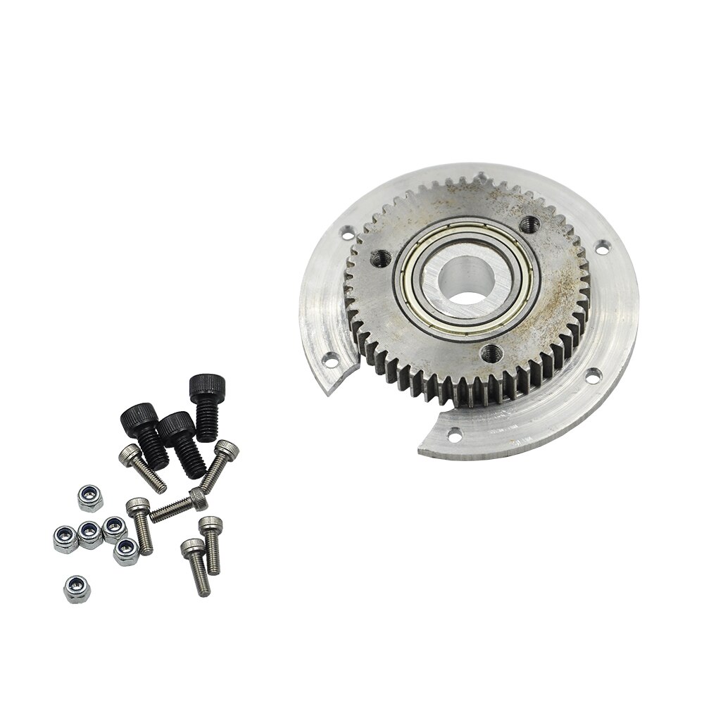 DIY อัพเกรด ROTARY เกียร์แผ่น Pinion สําหรับ HUINA 1592 1550 RC Crawler รถ 15CH 1/14 RC โลหะ Excavator โลหะ ROTARY แผ่น