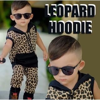 ชุดเด็ก Leopard Hoodie ลายเสือ(PB537)